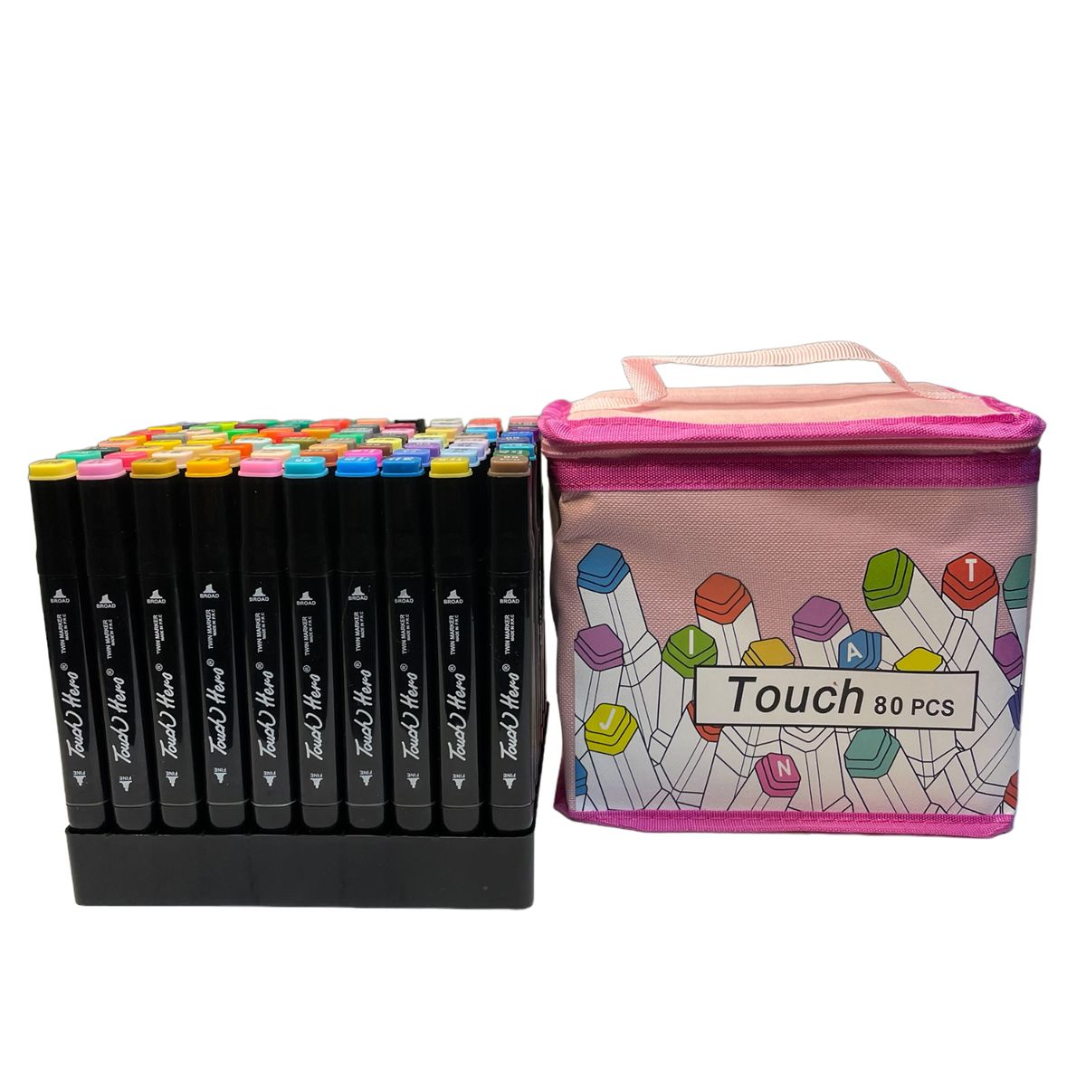 OEM - Plumones Touch 80 Piezas Doble Punta