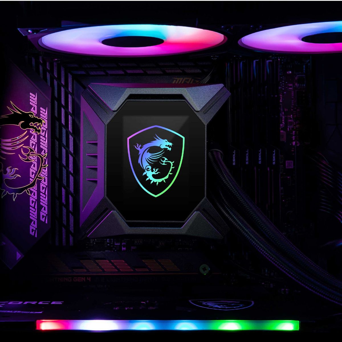 MSI - Refrigeracion líquida para CPUs MSI MPG CORELIQUID K240