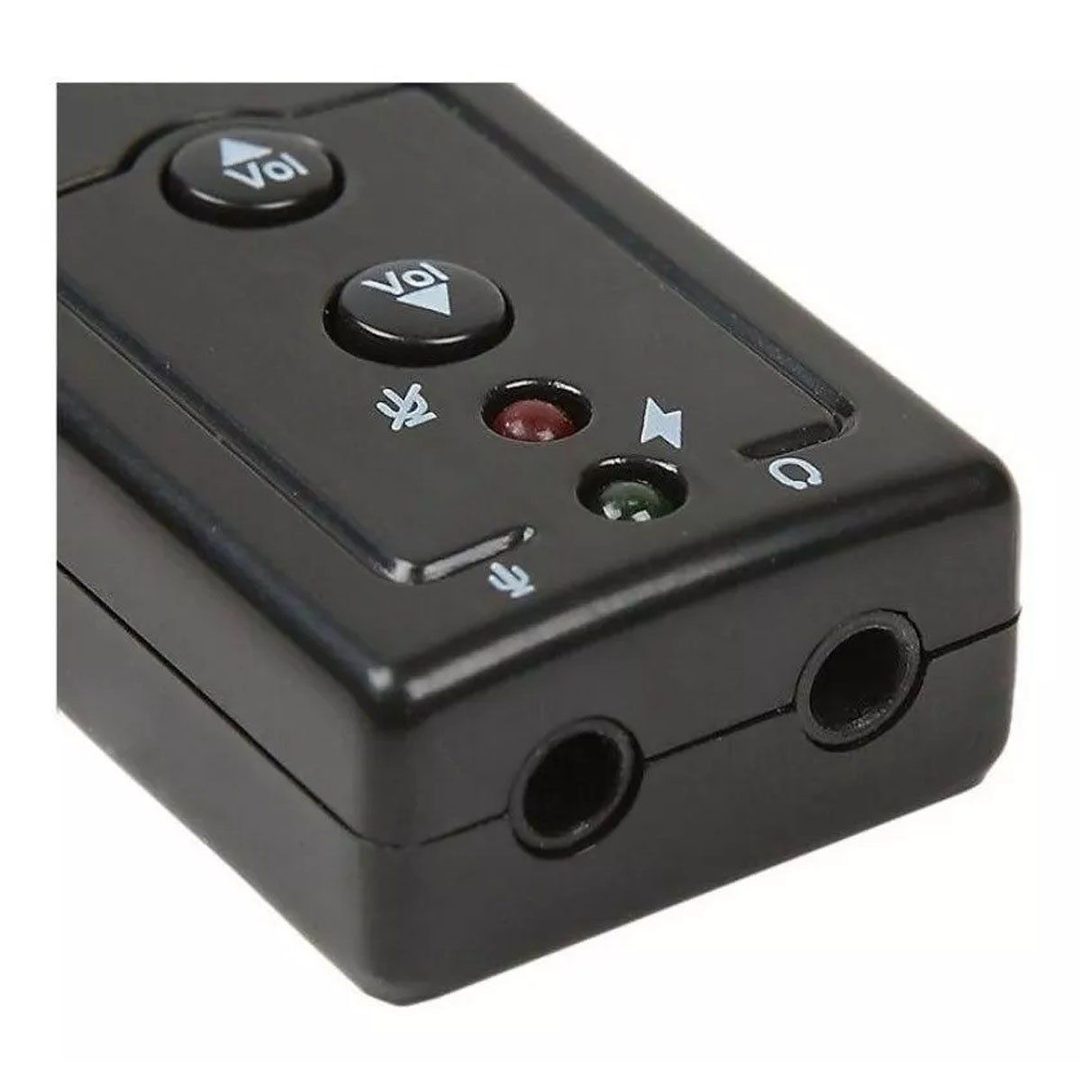 SEISA - Adaptador De Audio Tarjeta Sonido 7.1 Usb Audio y Microfono Externo