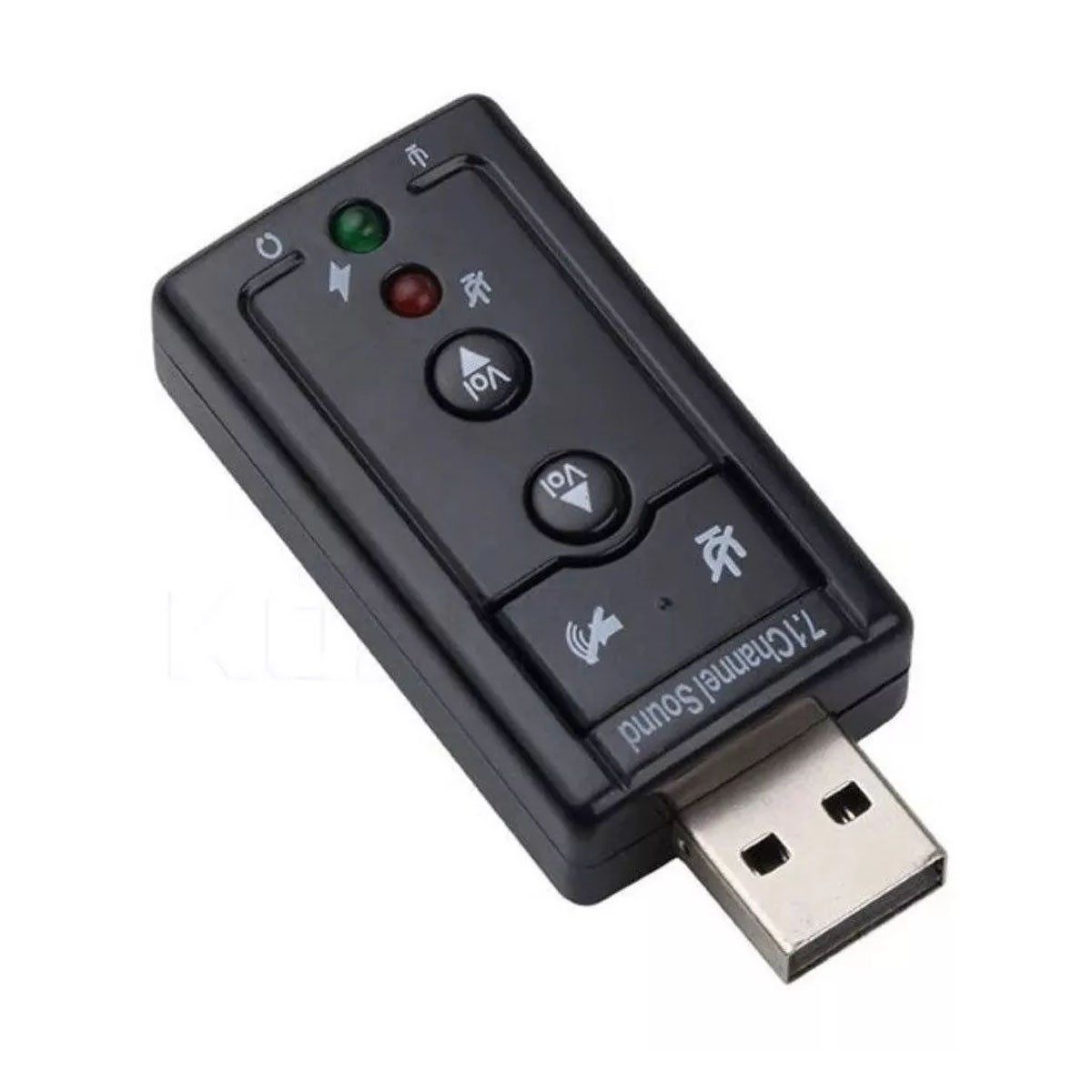 SEISA - Adaptador De Audio Seisa 7.1 Usb Audio y Microfono Externo