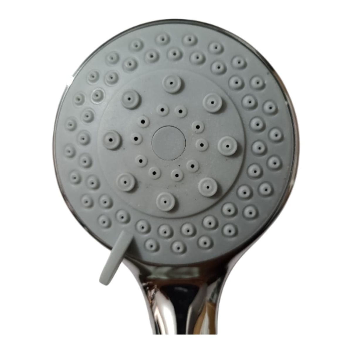 APACHE - Ducha teléfono 3 funciones Moderna de ABS cromado con manguera de 150cm en acero cromado