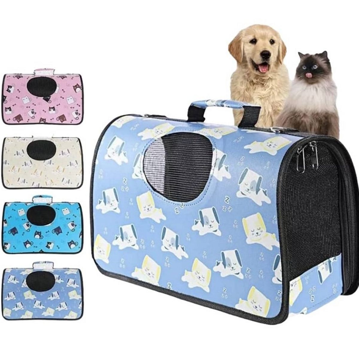GENERICO - Bolso Mochila Transportadora Para Perros Gatos Mascotas