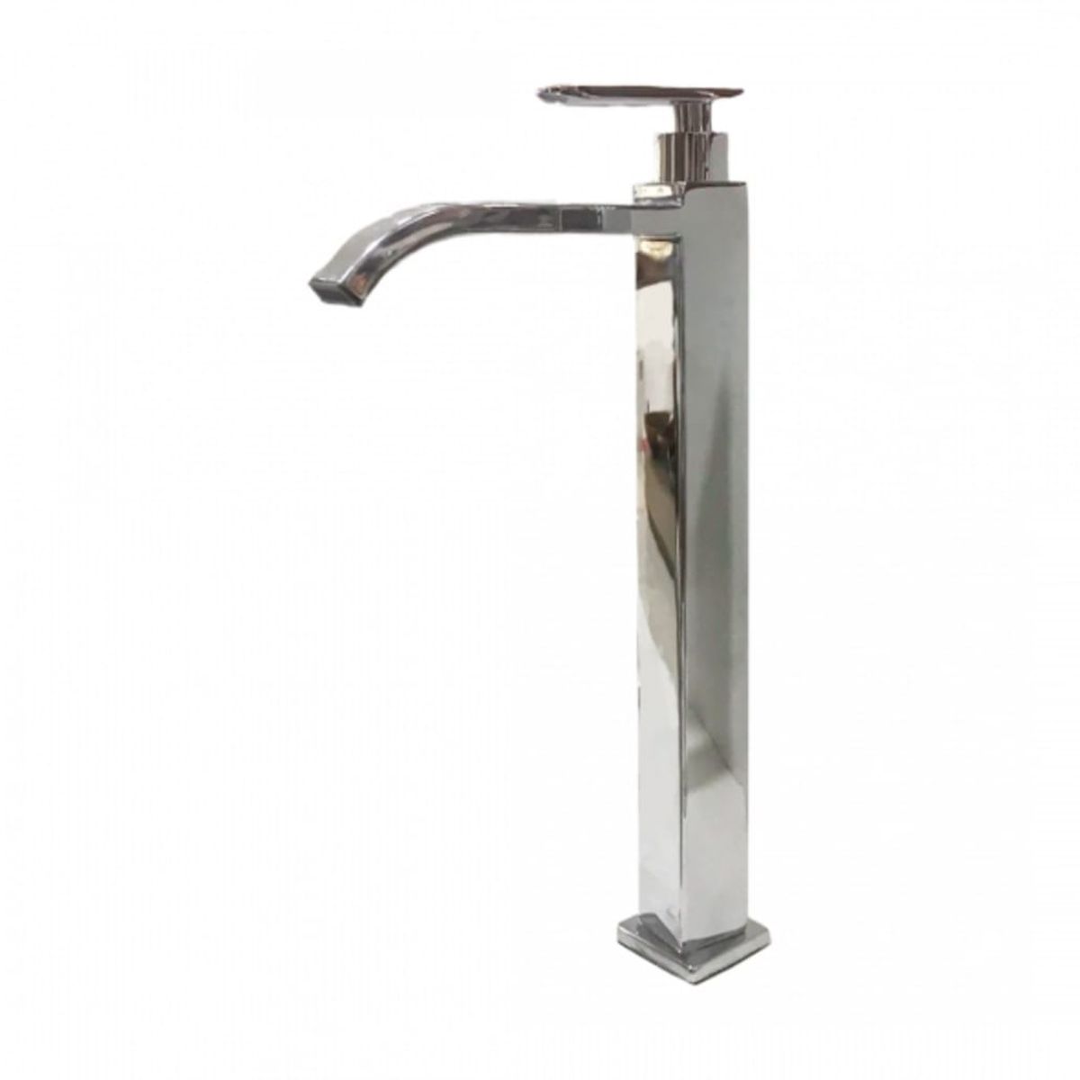 GENERICO - Grifo caño cascada 30cm para Ovalin o Bowl Cuadrado Acero Cromado