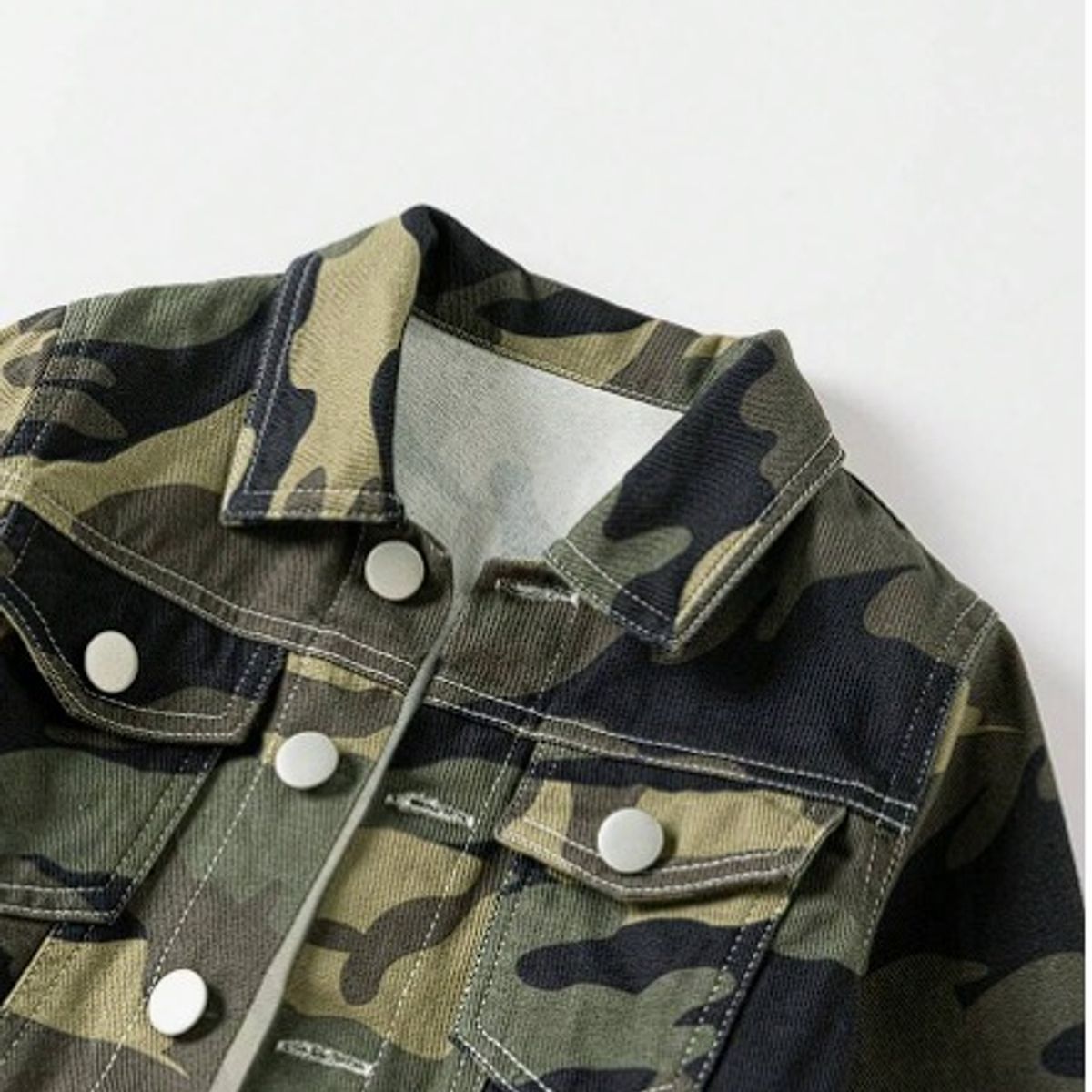 GENERICO - Casaca camuflada militar niño