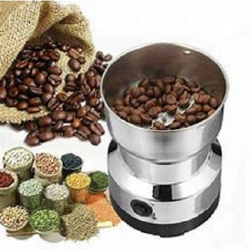 GENERICO - Molinillo Eléctrico de 4 Aspas Triturador de Café y Granos