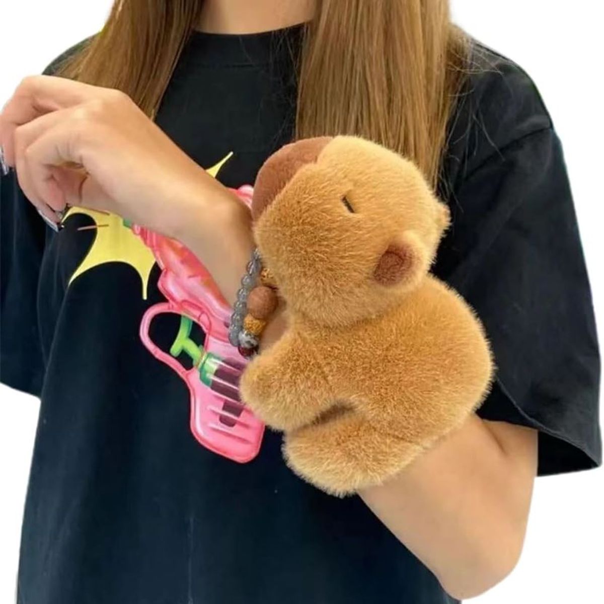 GENERICO - Peluche Capibara Pulsera A1