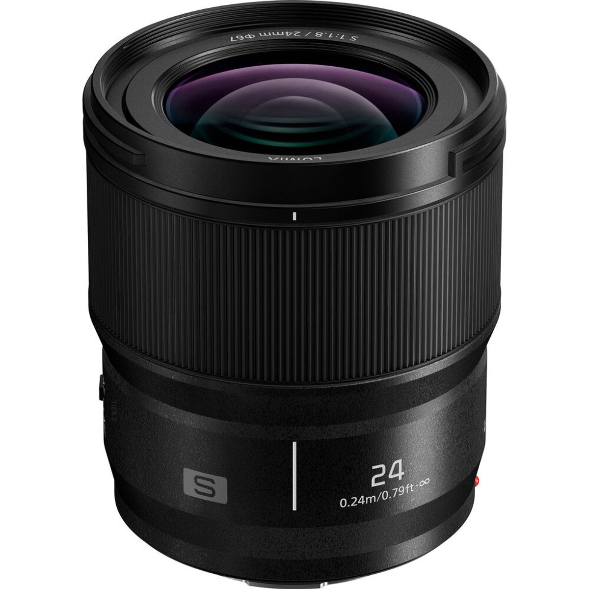 PANASONIC - Panasonic Lumix S 24mm f/1.8 Lente - Negro
