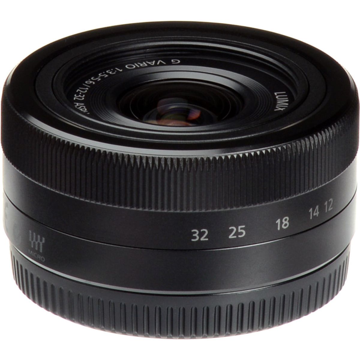 PANASONIC - Panasonic G Vario 12-32mm f/3.5-5.6 ASPH Lente (Sin Caja Original) - Negro