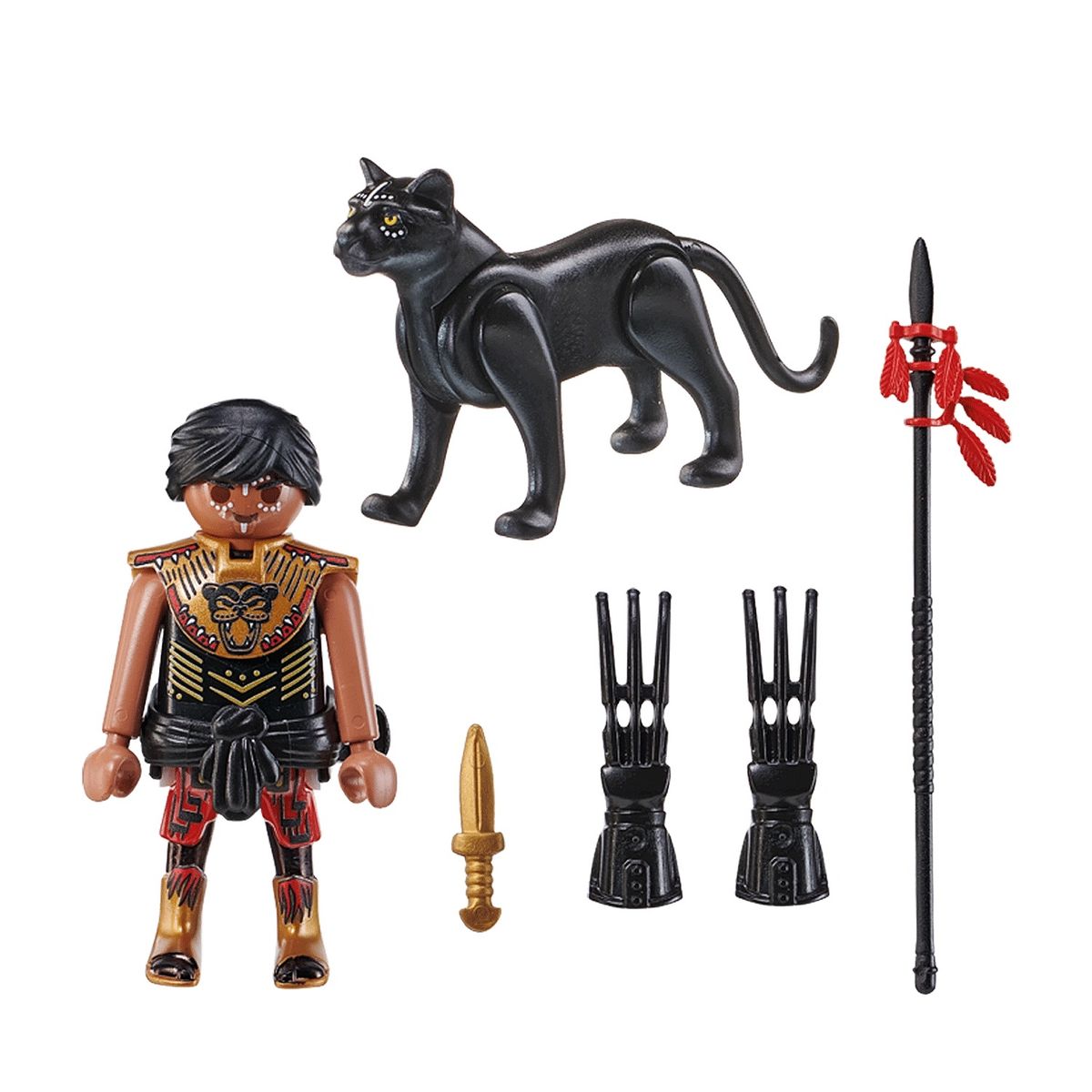 PLAYMOBIL - Playmobil Special Plus Guerrero con Pantera
