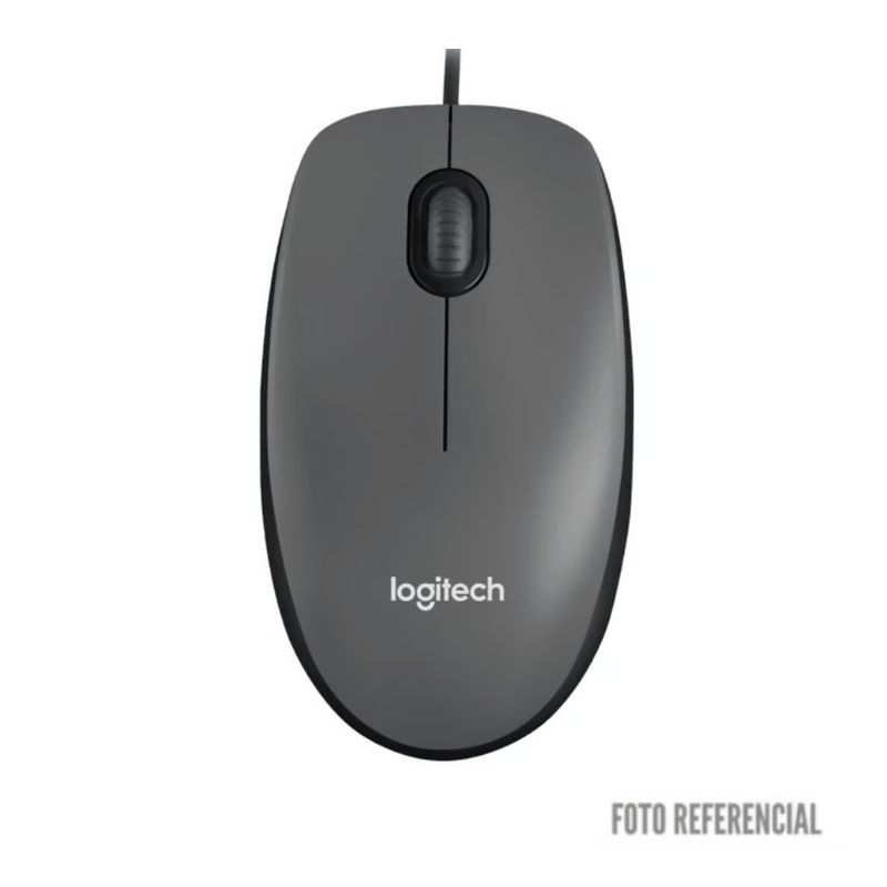 LOGITECH - Mouse alámbrico Logitech M90 USB
