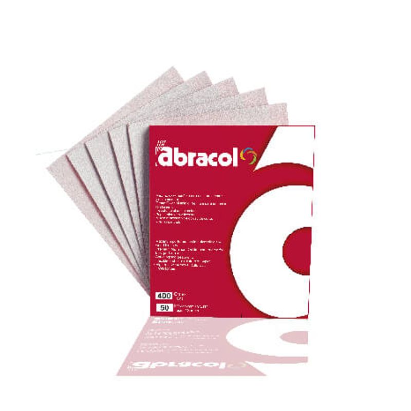 ABRACOL - LIJA EN SECO # 220  X 50 UND