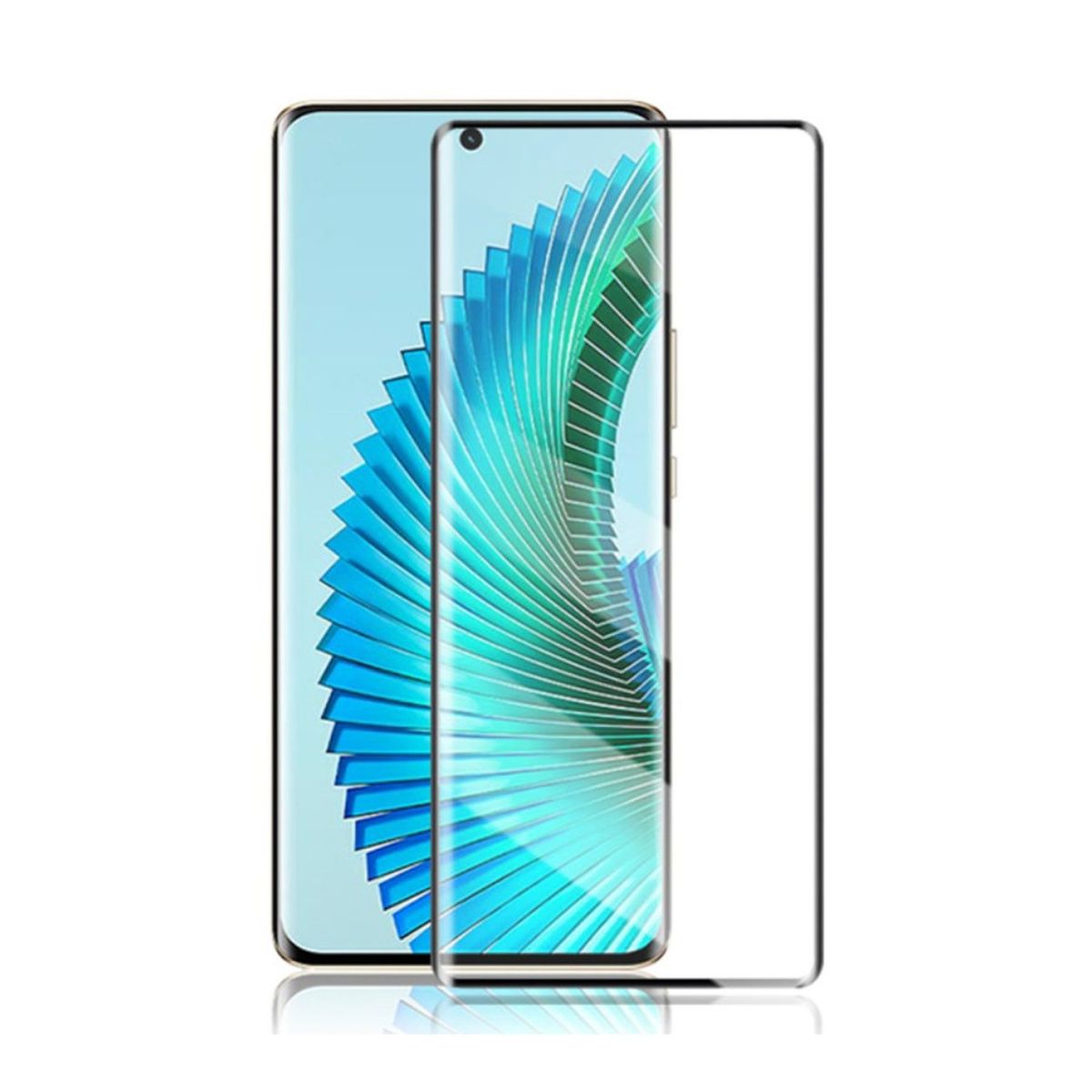 GENERICO - Mica Vidrio Templado Pantalla 3D HONOR MAGIC 6 LITE TRANSP - NEGRO