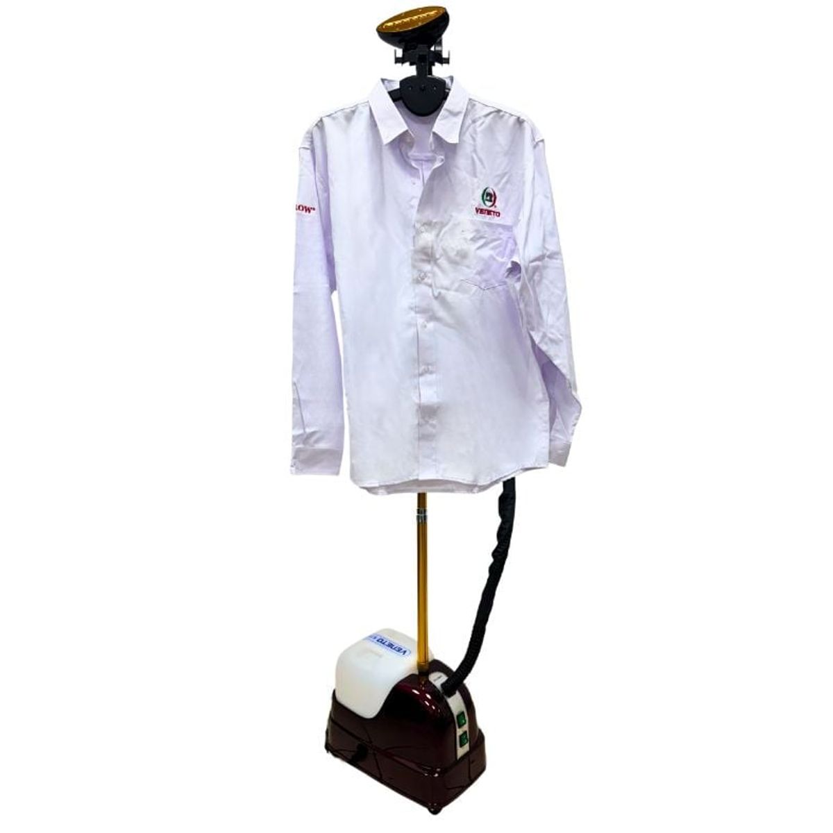 VENETO - Plancha vertical Tobi  portátil potente y segura para toda prenda