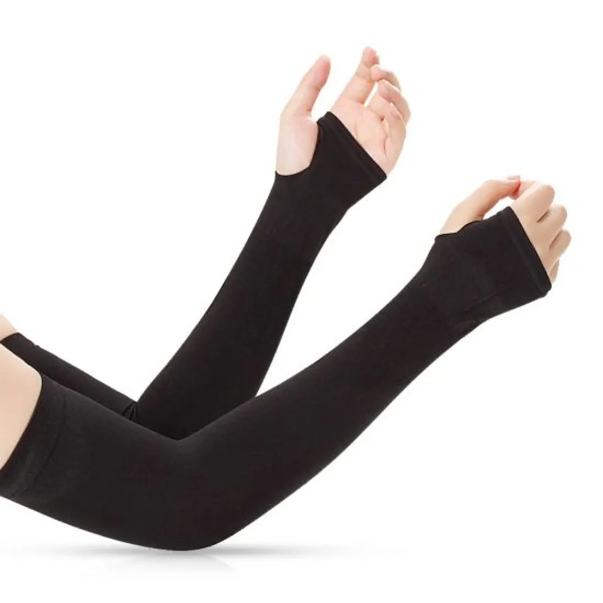 GENERICO - MANGAS DEPORTIVA PARA VOLEY DE ALGODON CON DEDAL S