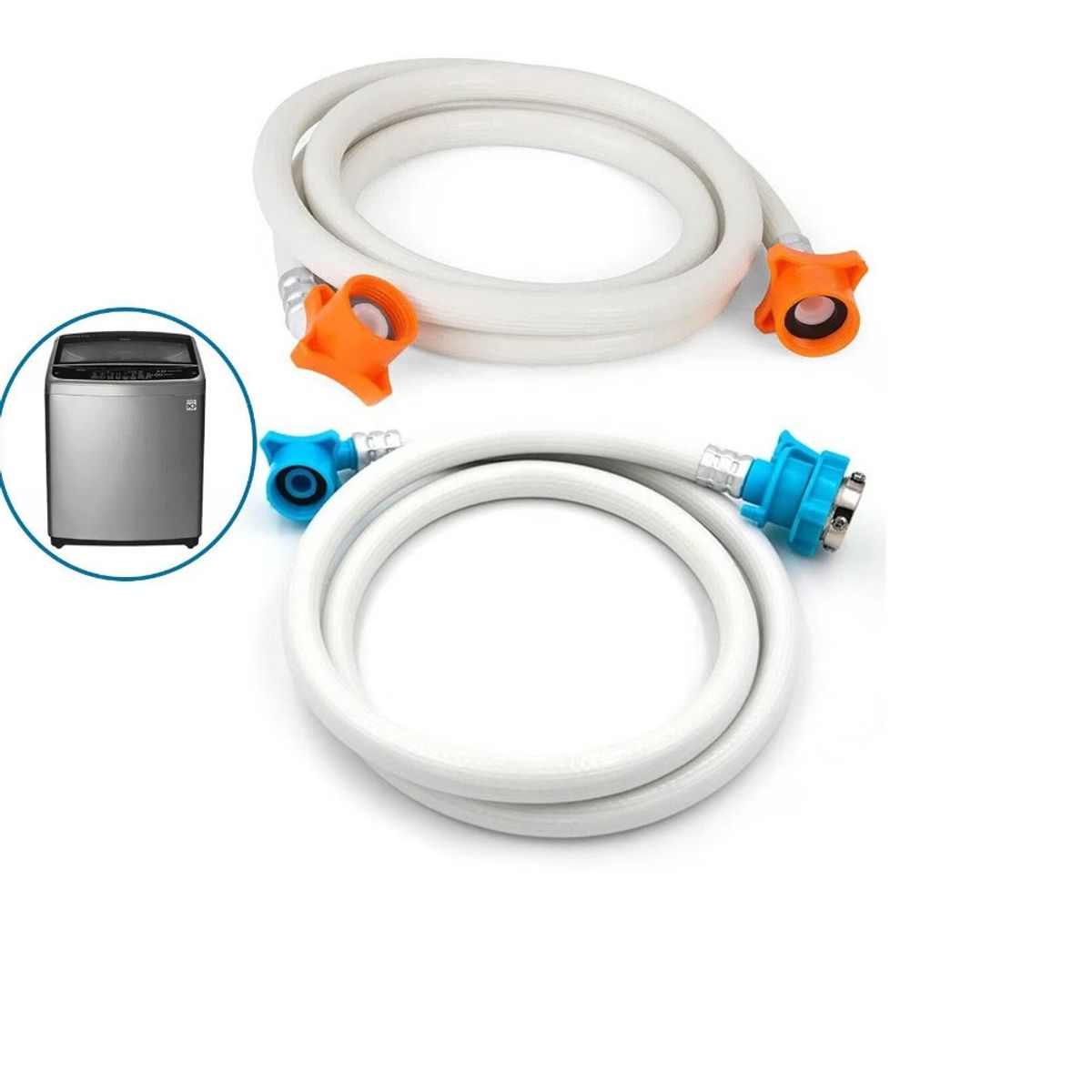 GENERICO - Manguera de Llenado de Agua Fría y caliente 2M