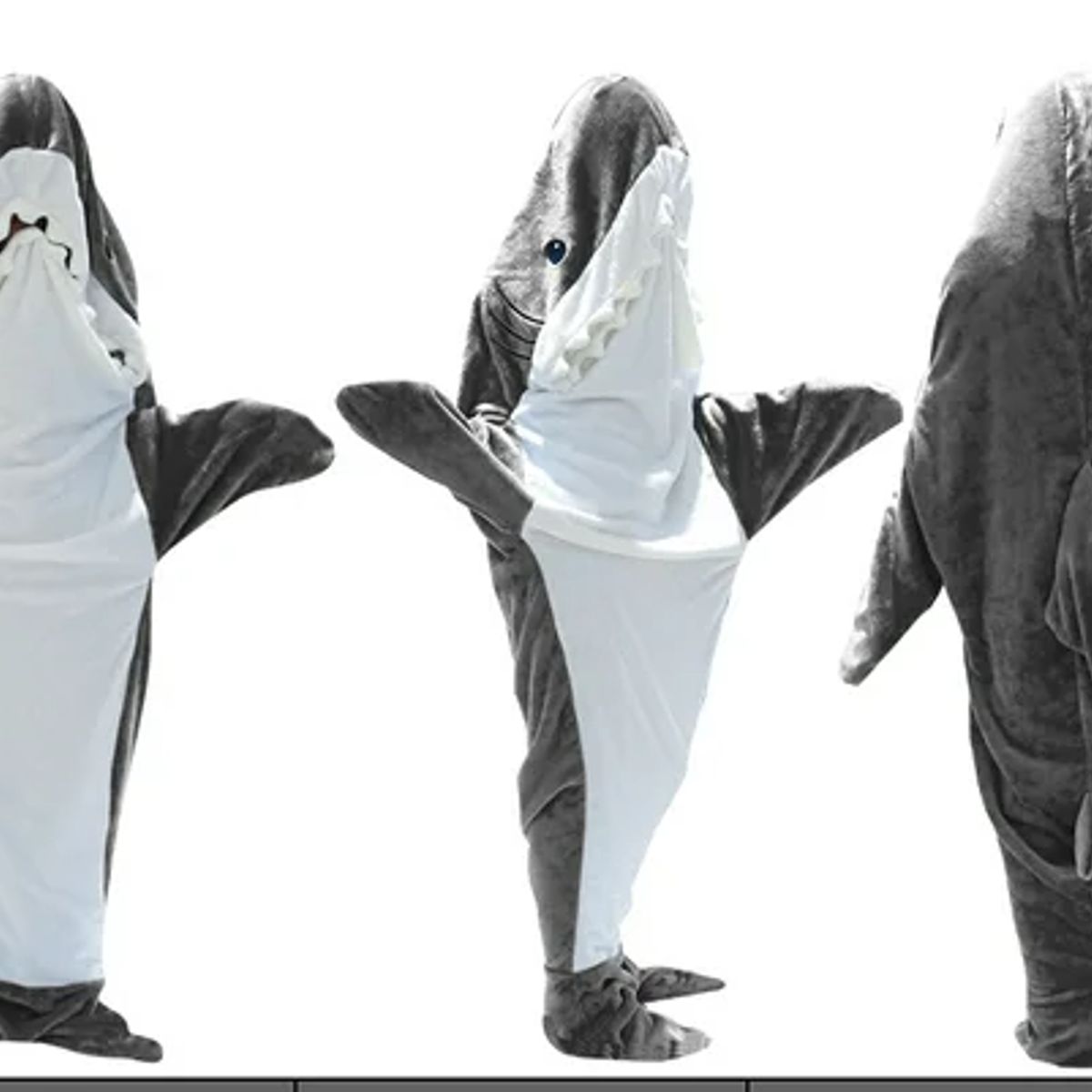 GENERICO - PIJAMA TIBURON UNISEX GRIS L