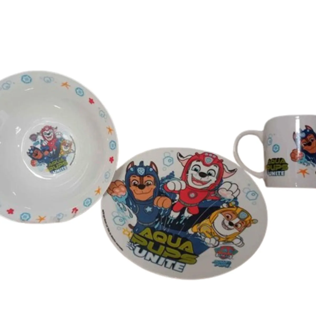 SCOOL - Set de vajilla de Cerámica de 3 piezas SCOOL