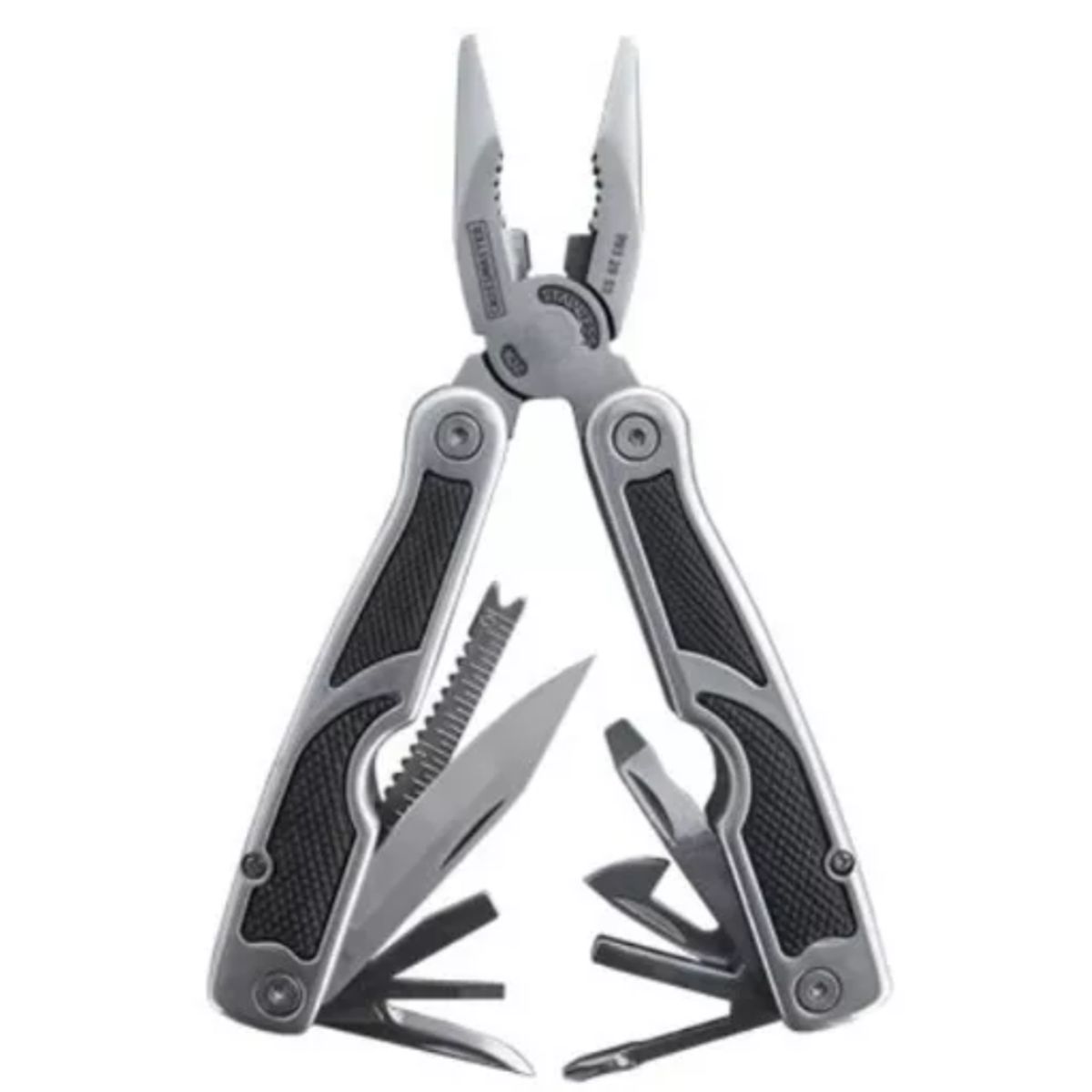 GENERICO - Multiherramienta Ac. Inox. 27 En 1 De Bolsillo Crossmaster  9932953