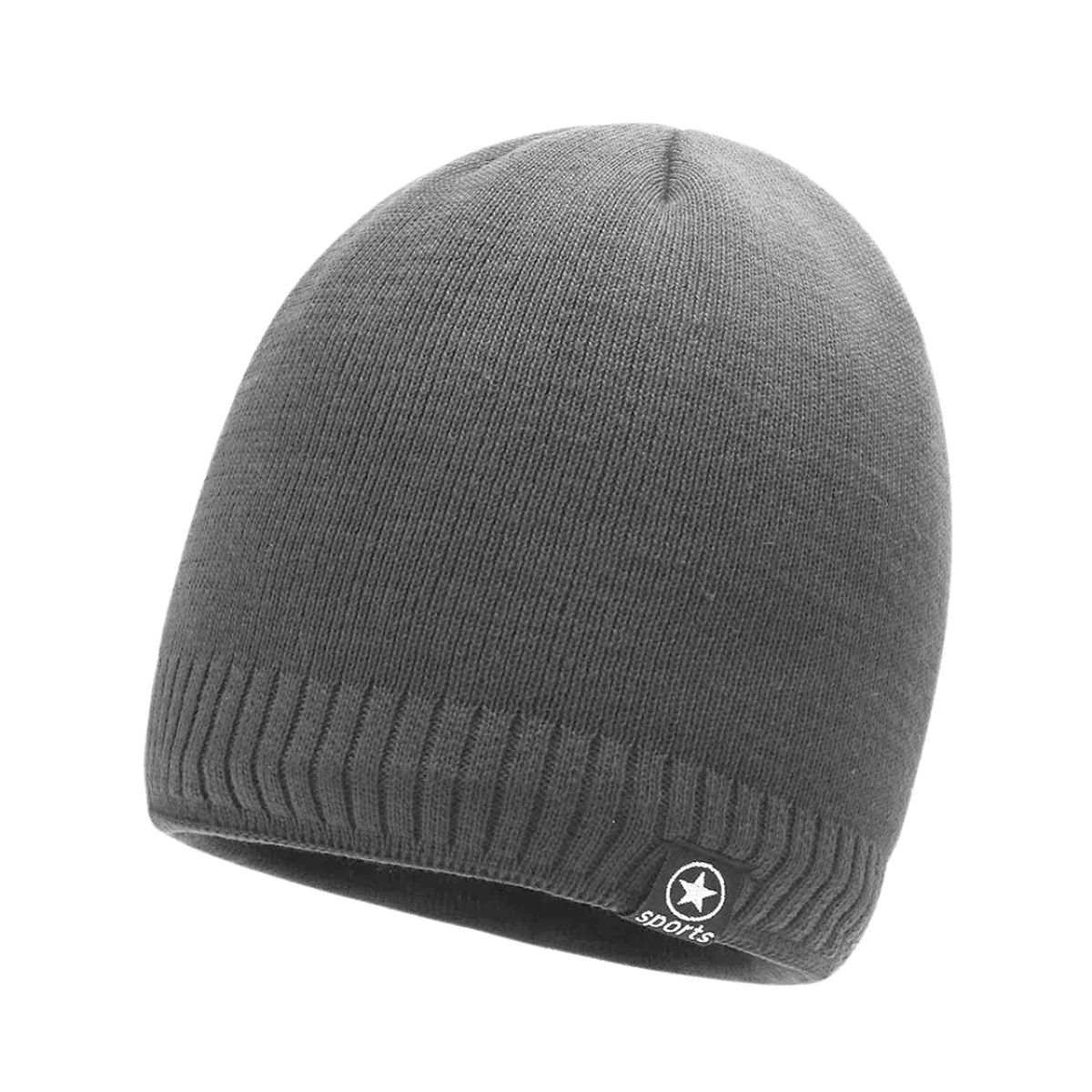KAST PE - Beanie Sports Térmico con forro interior  Gris Claro