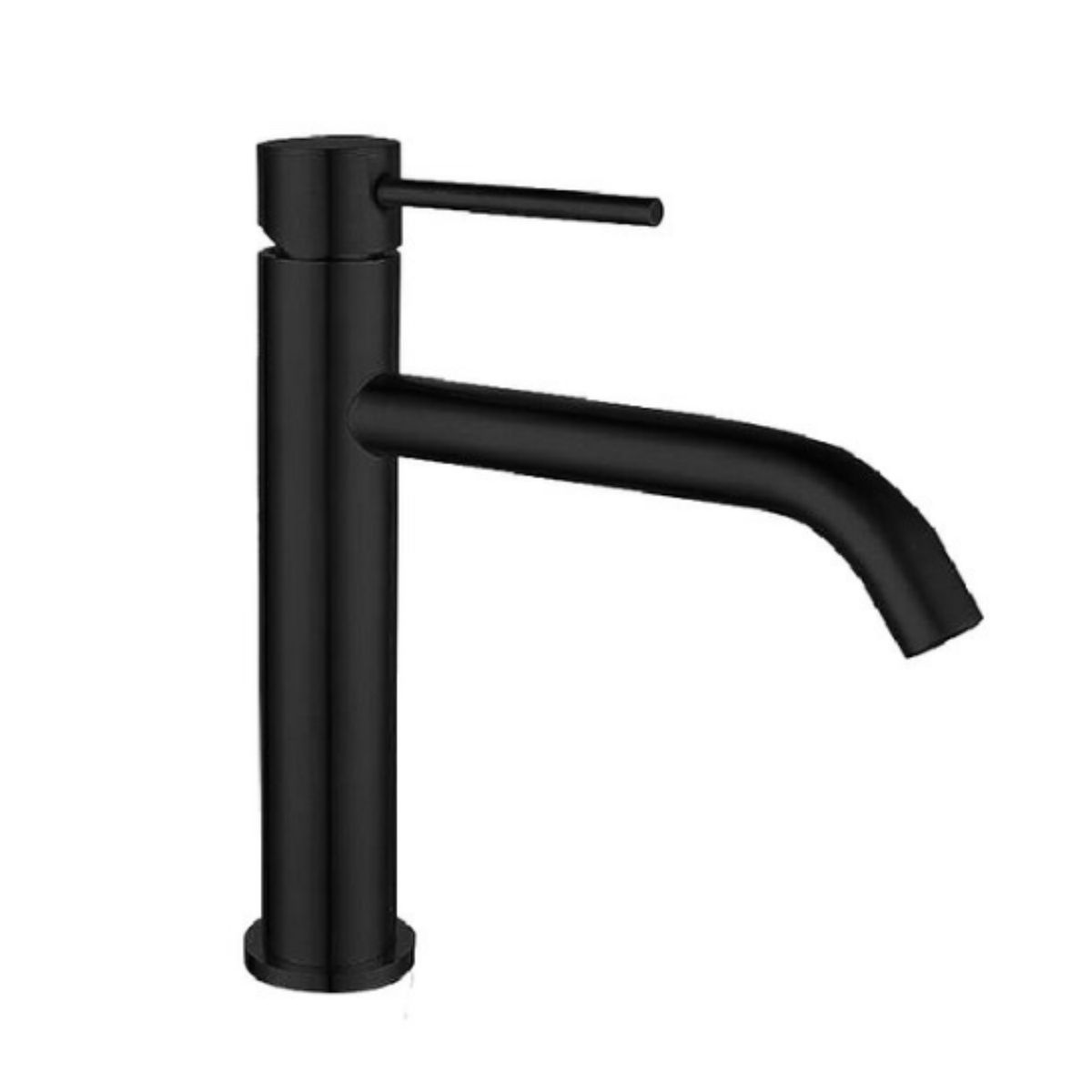 GENERICO - Llave para Baño Negro Acero Inoxidable