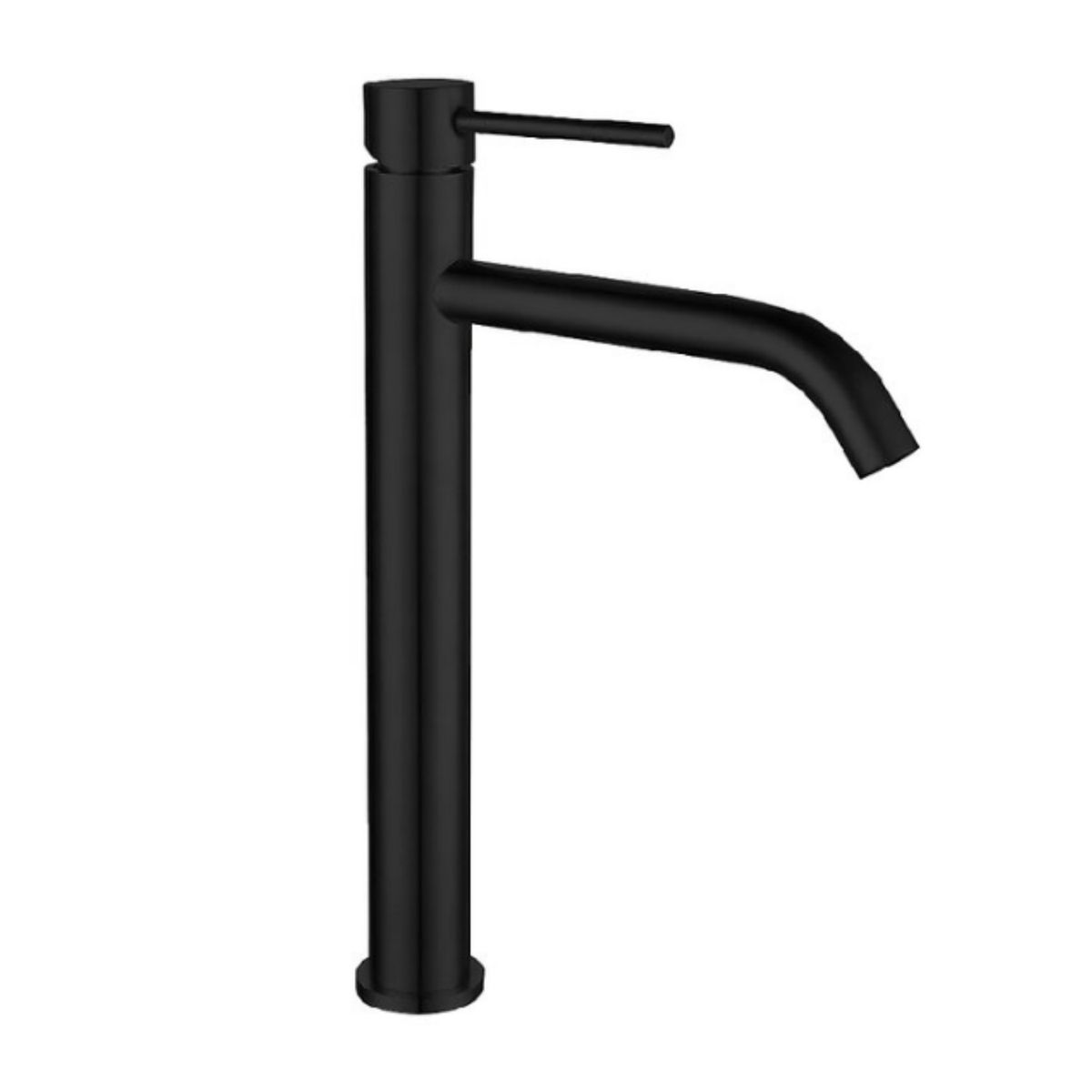 GENERICO - Llave para Baño Negro Acero Inoxidable
