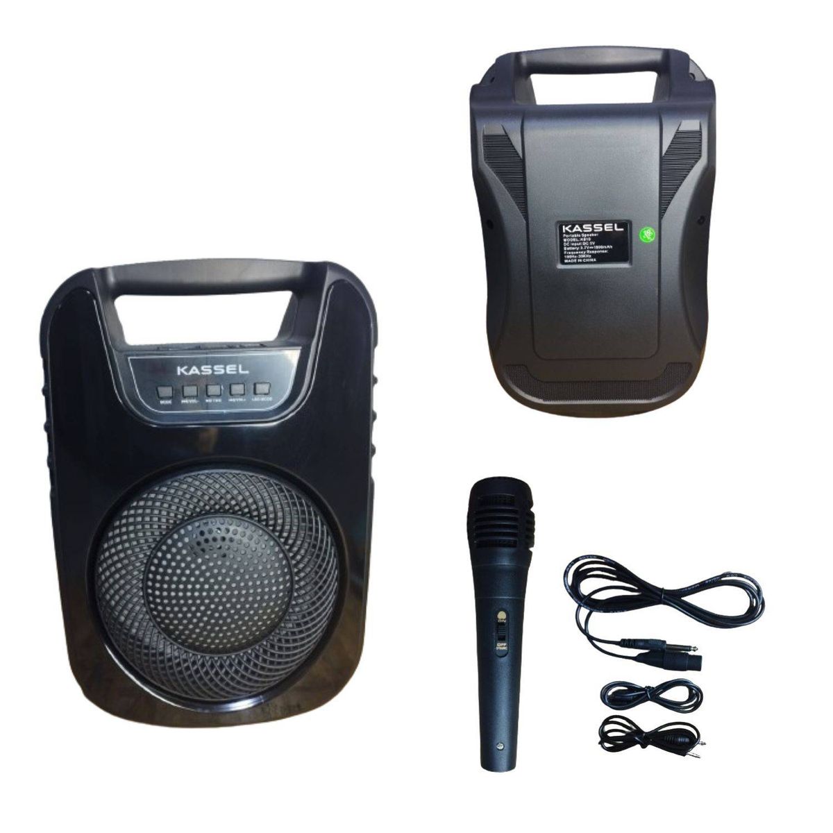 GENERICO - Parlante Portatil Kassel K810 USB BT- Micrófono