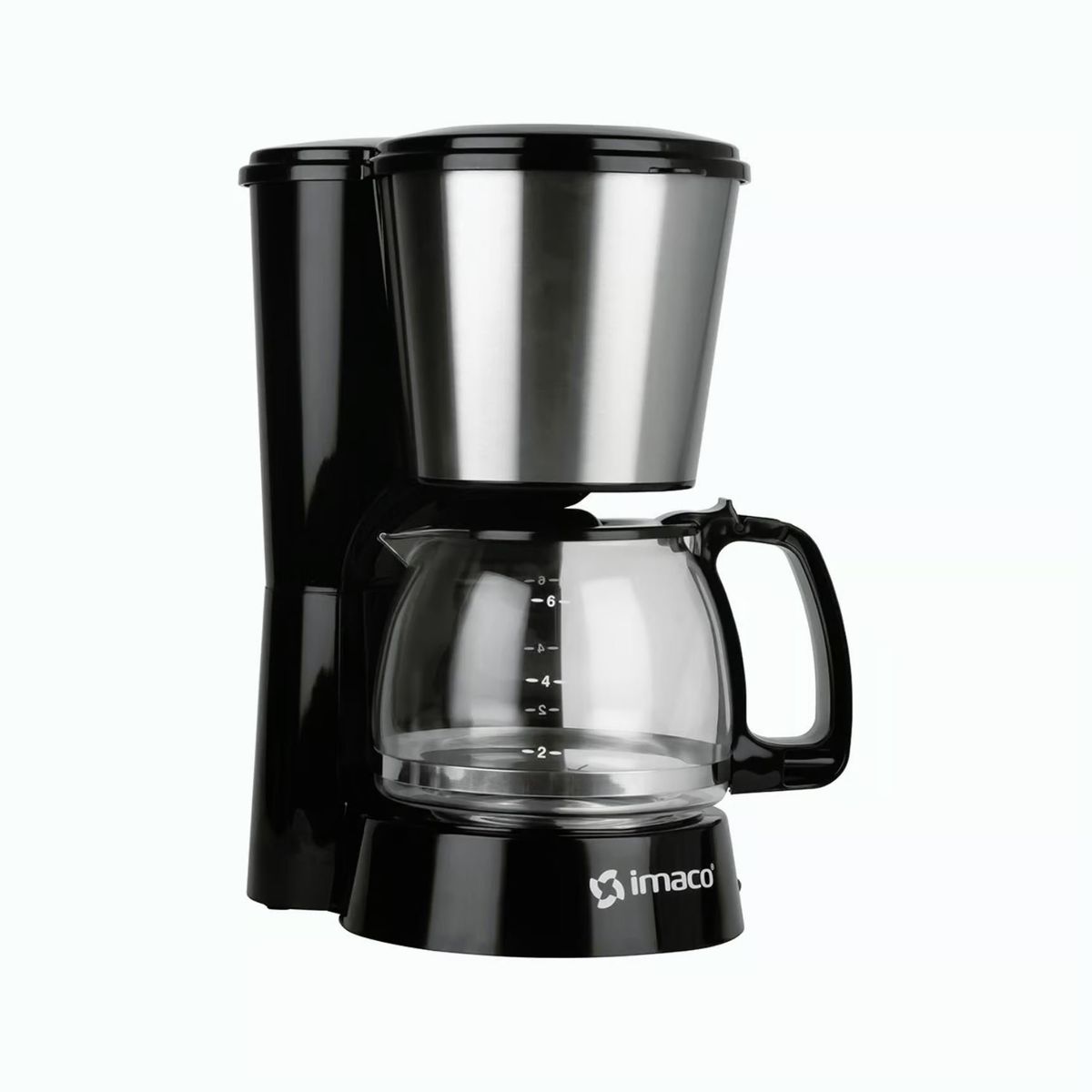 IMACO - Cafetera Eléctrica Imaco CM6065 Capacidad 6 Tazas 650 Watts