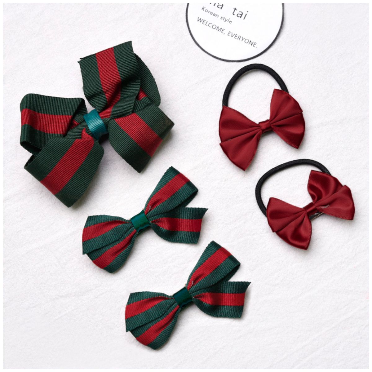 KELLER - Set de Ganchos Accesorios de Cabello para Niñas Lazos