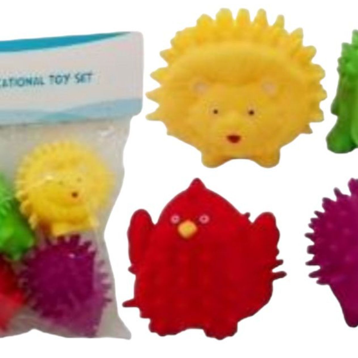 GENERICO - Pack x 4 erizos sensoriales