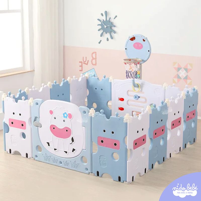 GENERICO - Corral Vaquita celeste