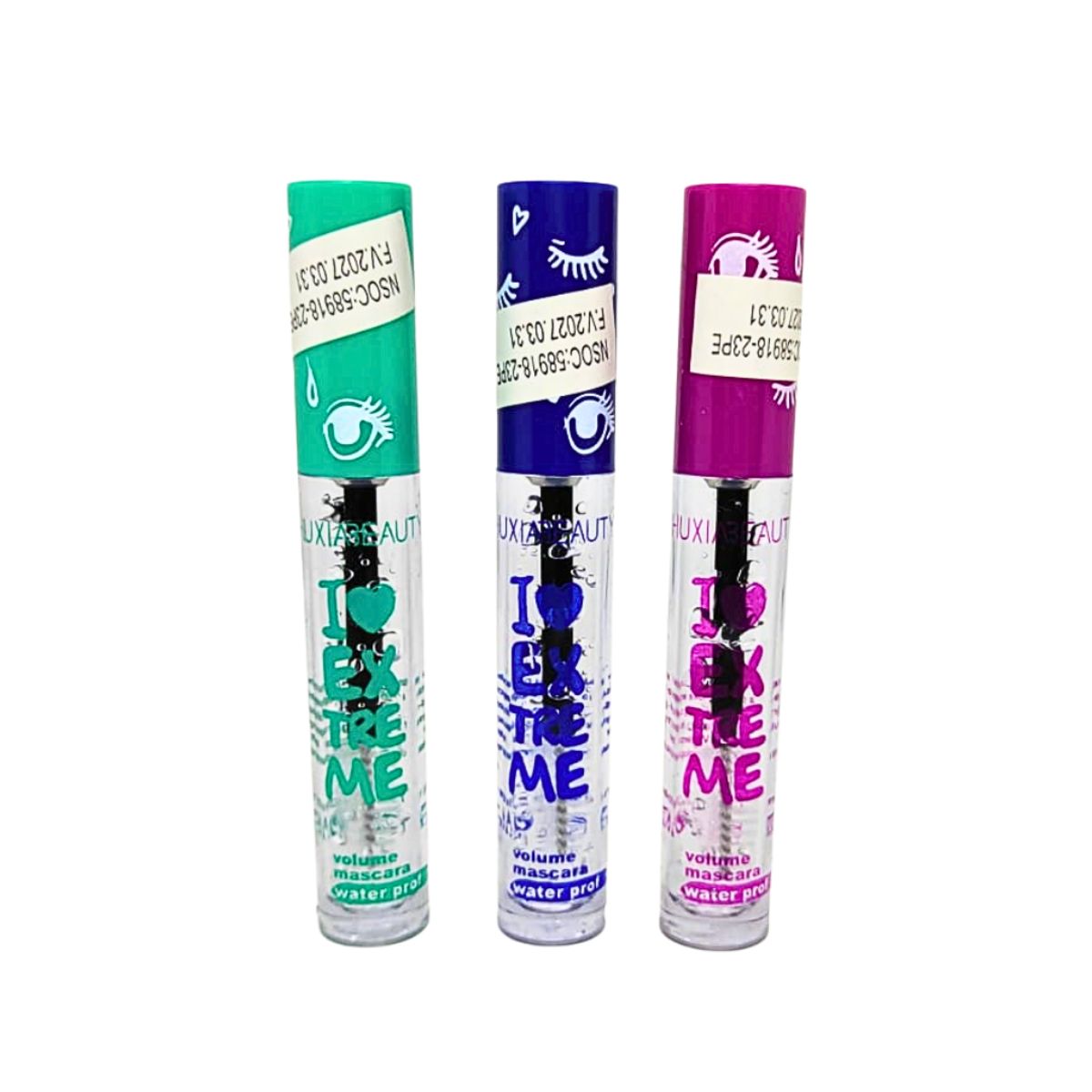 GENERICO - Máscara de pestañas Rimel Transparente Huxiabeuty