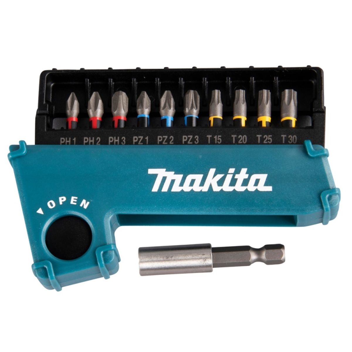 MAKITA - SET DE PUNTAS 25MM PARA LLAVE DE IMPACTO 11 PIEZAS (E-03567) -  MAKITA