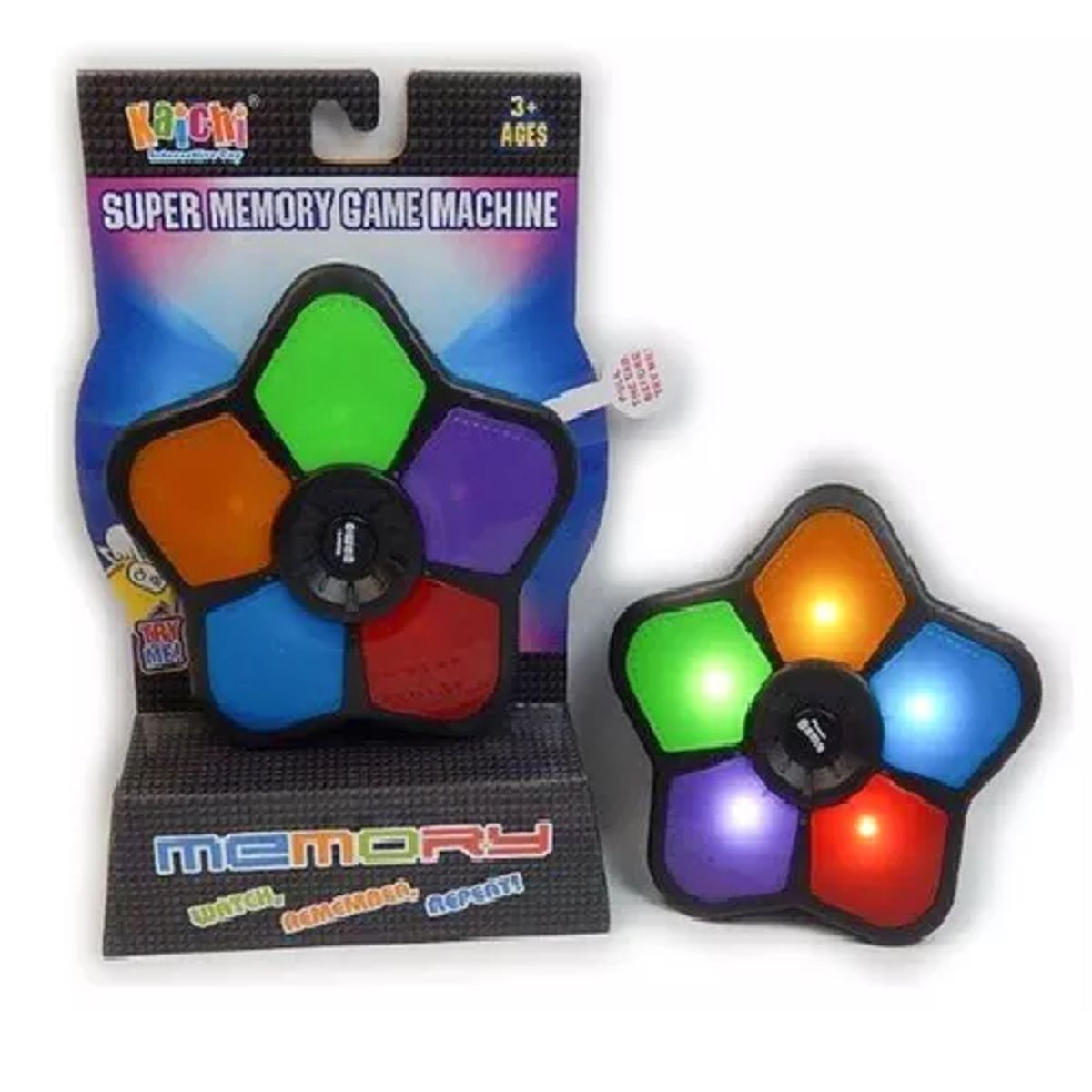 GENERICO - Juego de Memoria Secuency de Bolsillo con Luz y Sonido