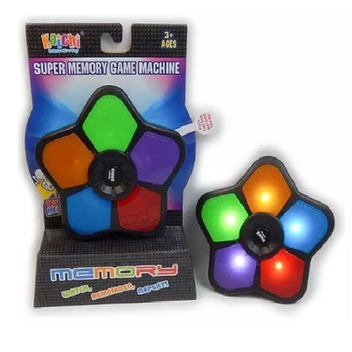 GENERICO - Juego de Memoria Secuency de Bolsillo con Luz y Sonido