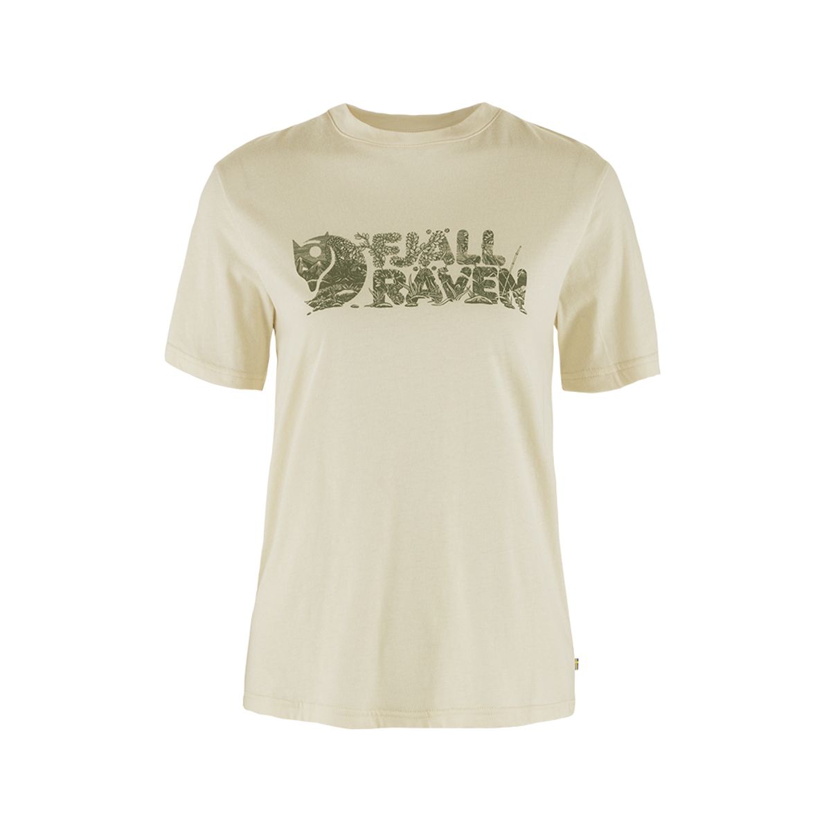 FJALLRAVEN - Polo Fjallraven Lush Logo T-shirt W Chalk White Mujer