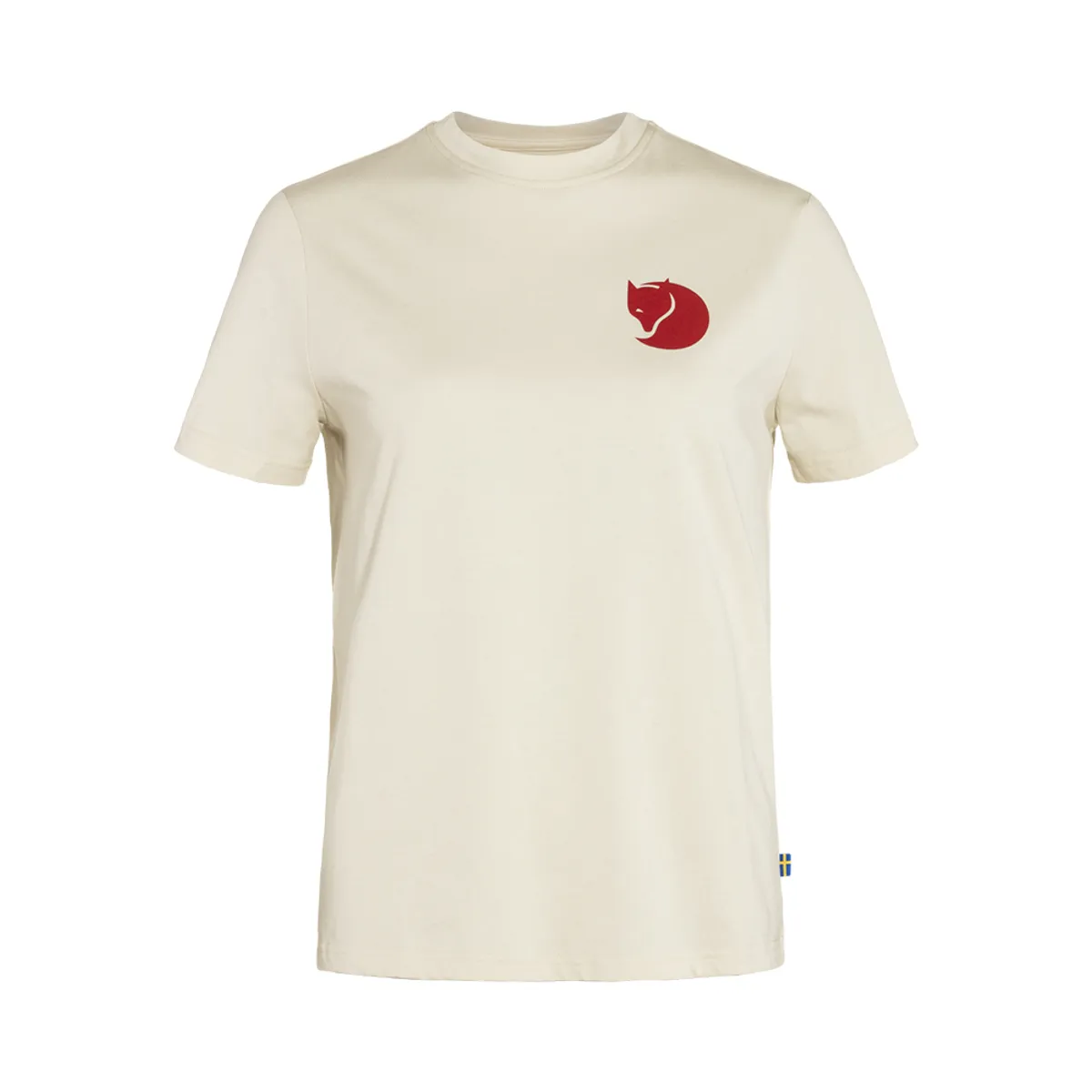 FJALLRAVEN - Polo Fjallraven Fox Boxy Logo Tee W Chalk White Mujer