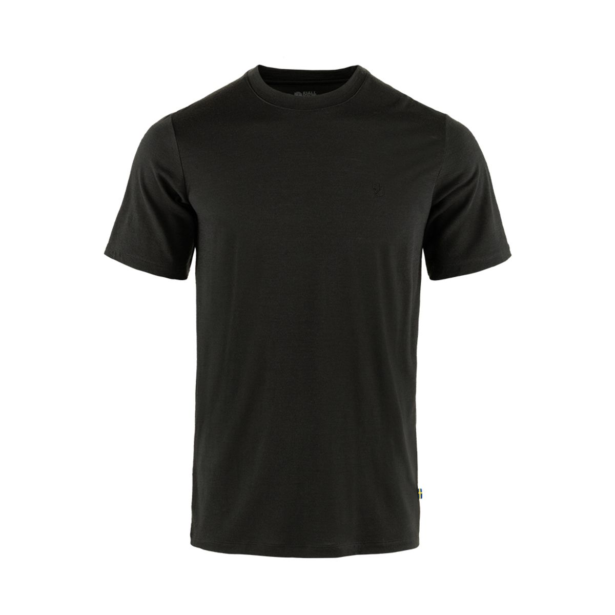 FJALLRAVEN - Polo Fjallraven Abisko Wool SS M Black Hombre