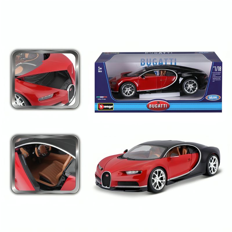 BBURAGO - Auto Coleccionable 1718 Bugatti Chiron Sport