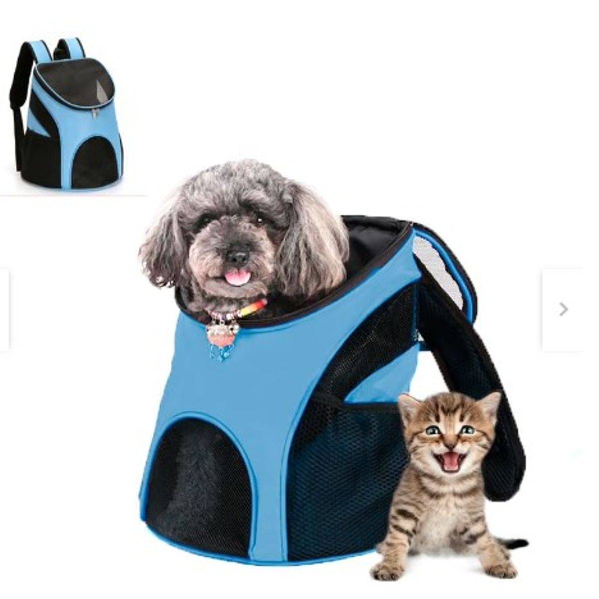 GENERICO - Mochila Transportadora para Perro Gato Mascotas kawaii