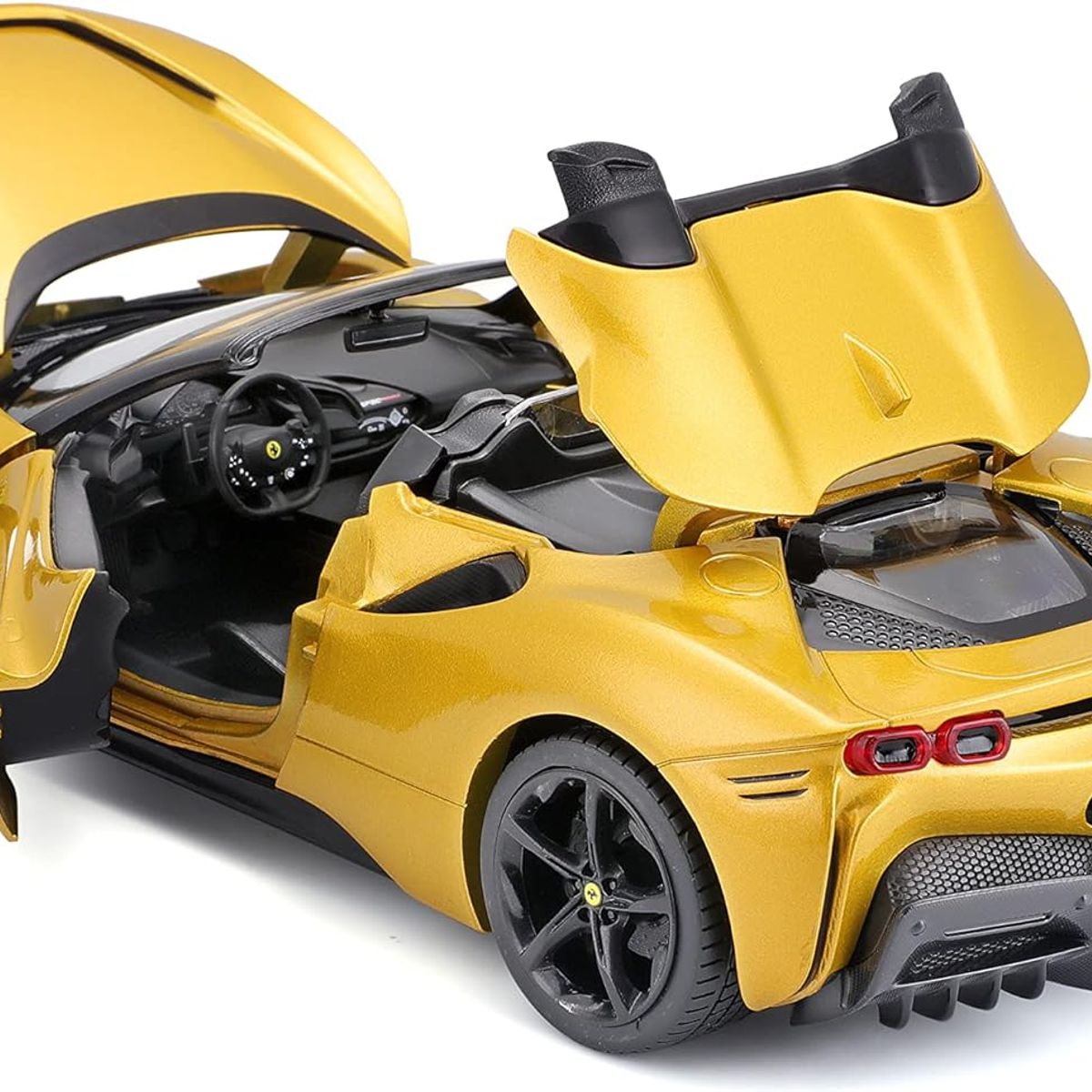 BBURAGO - Auto Coleccionable 1/18 Ferrari R&P SF90 Spider