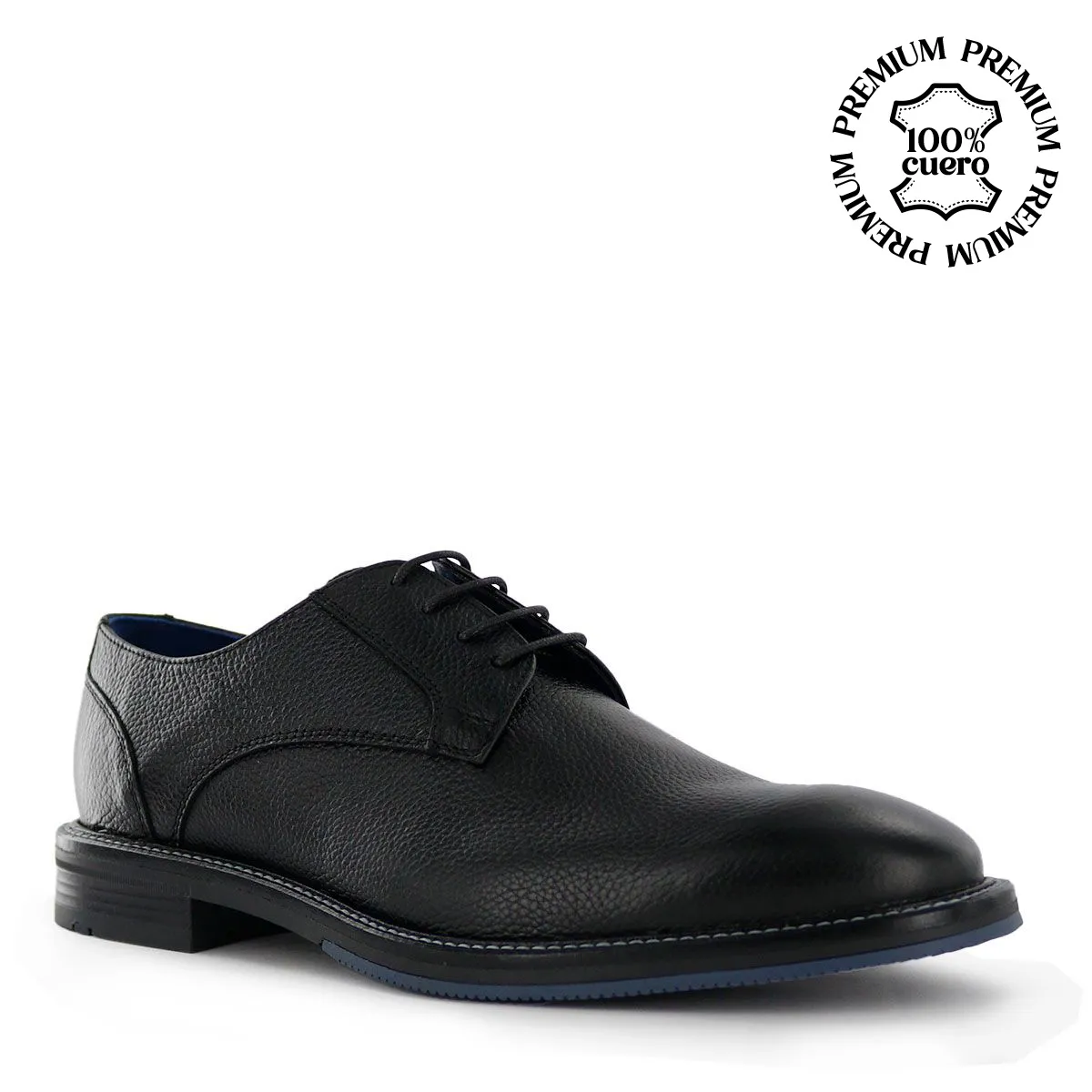 ECCO - Zapatos de Vestir Hombre Negro Carlo02 Ecco cuero