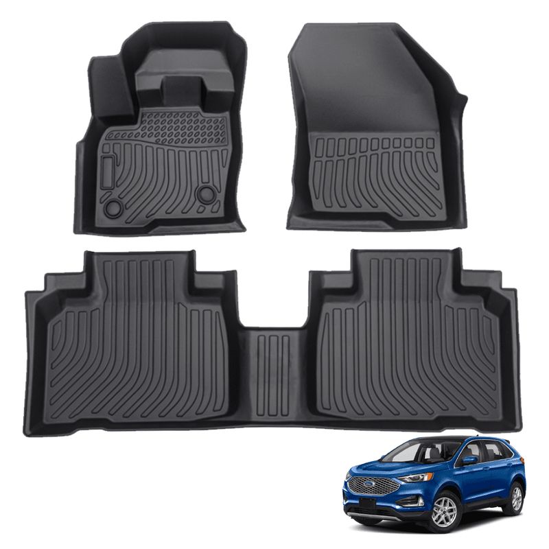 TECGO - PROTECTOR CUBRE PISO 5D TPE FORD EDGE 2015-2022