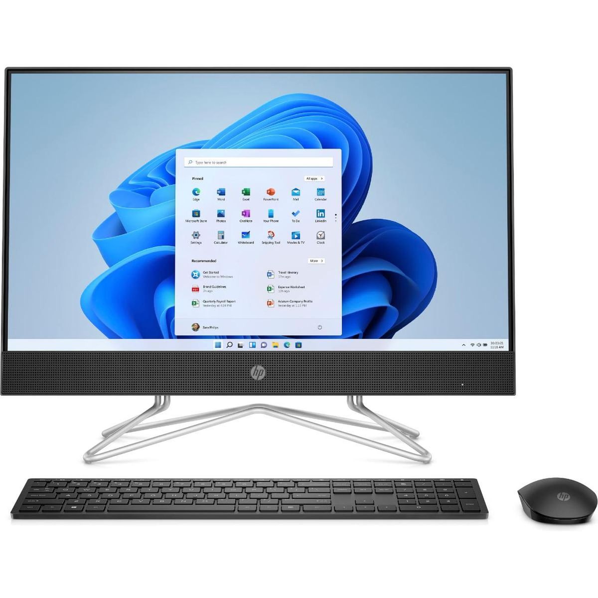 HP - All In One HP 24-df1510la i3-1125G4 RAM 8GB 256GB+1TB Win11