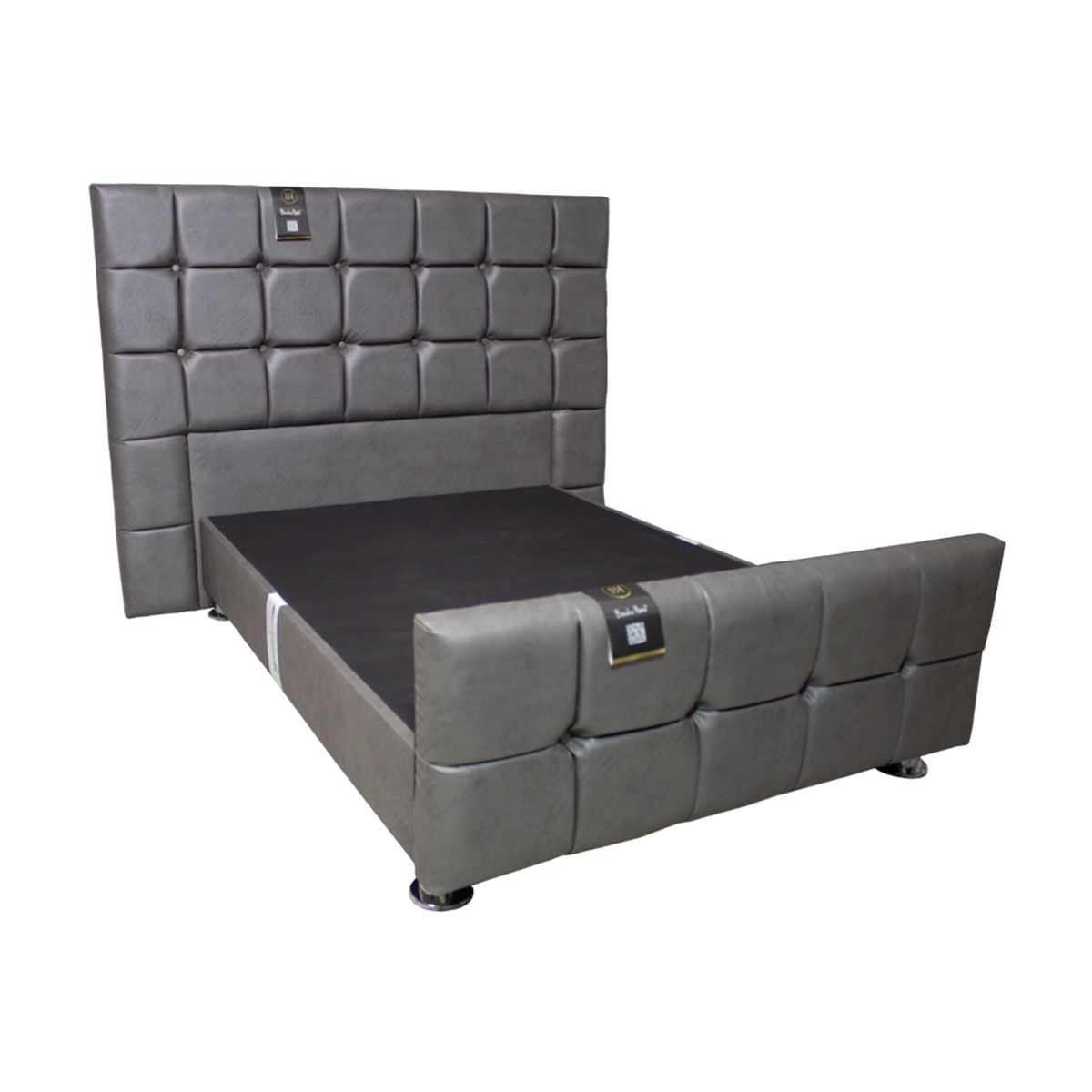 BARAKA HOME - Dormitorio Piecera Dallas 2 Plz - Pranna Plata