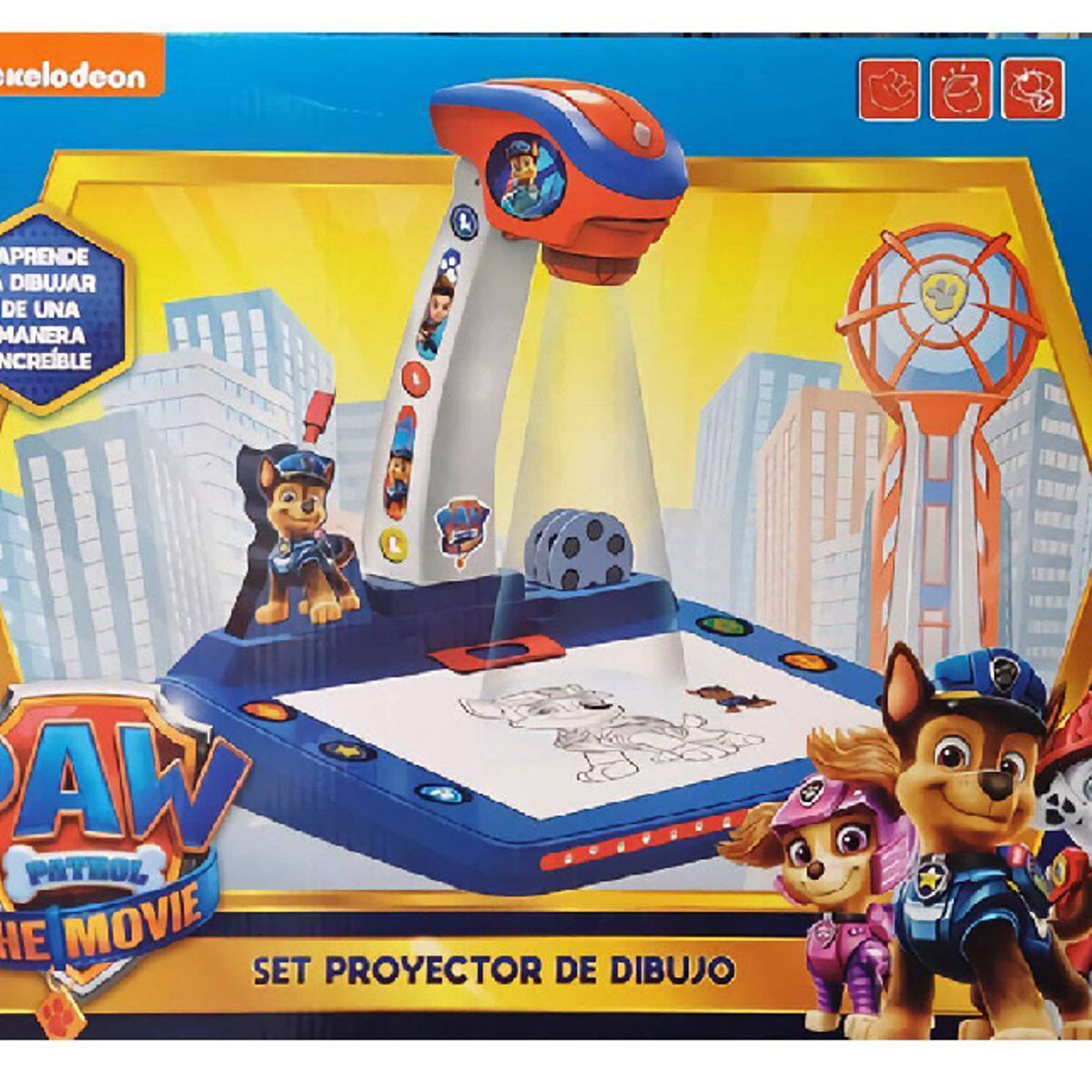 GENERICO - Pizarra Proyector Para Niños PAW PATROL