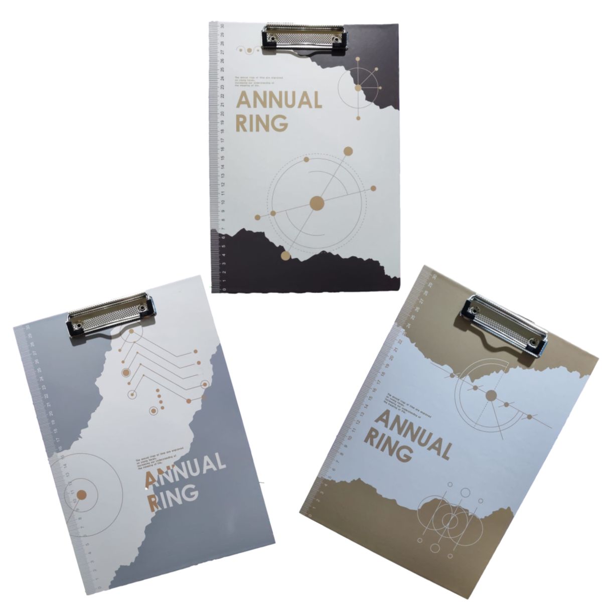 GENERICO - TABLERO A4 PORTA PAPELES X3 UND KAWAII UNIVERSITARIO