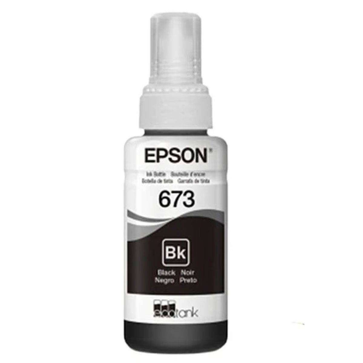 EPSON - Botella de Tinta Epson T673120 Negro