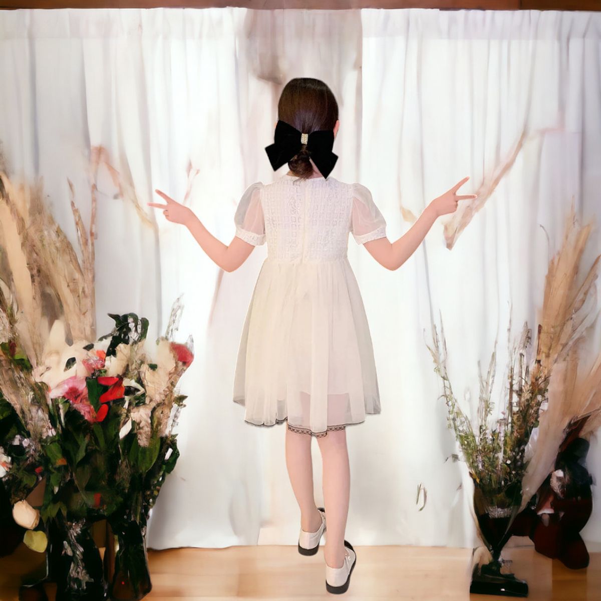 GENERICO - VESTIDO DE NIÑA - ELEGANTE MODELO