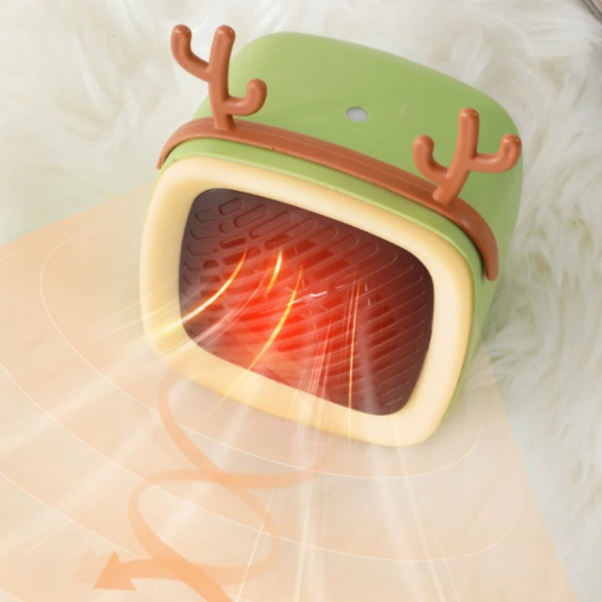 GENERICO - Mini Calentador Eléctrico para Escritorio - Color Universal