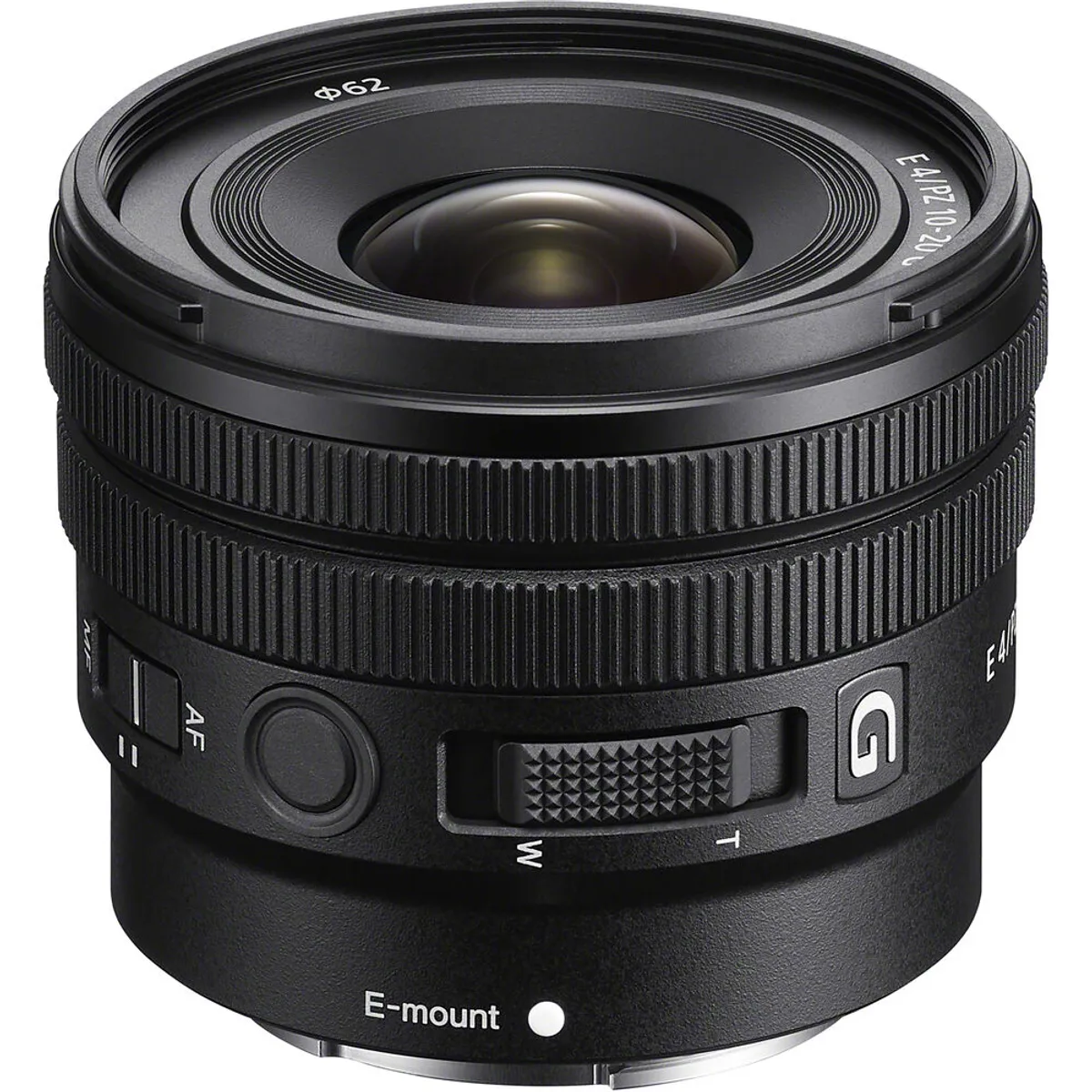SONY - Sony E 10-20mm f/4 PZ G Lente - Negro
